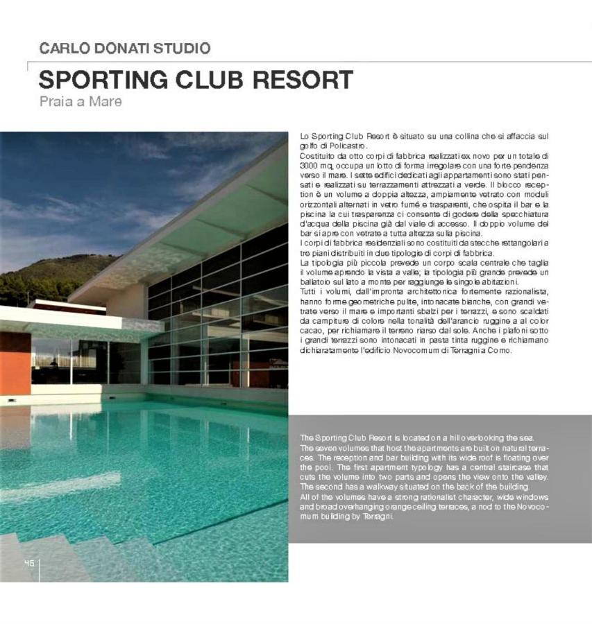 Sporting Club Resort Praia a Mare Extérieur photo